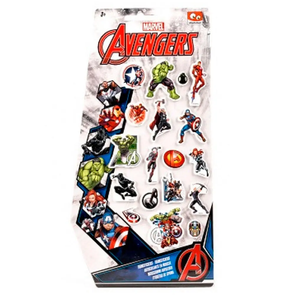 Marvel Avengers Skum Klistermærker | Lev. 1-3