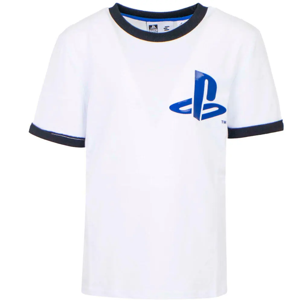 Uretfærdighed margen Stuepige PlayStation Kortærmet T-shirt Hvid 10-14 år
