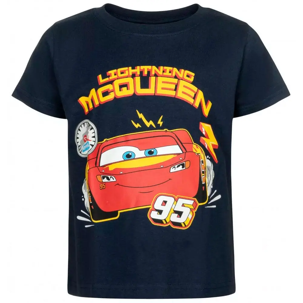 Banke Assimilate Godkendelse Disney Cars T-shirt Kortærmet McQueen