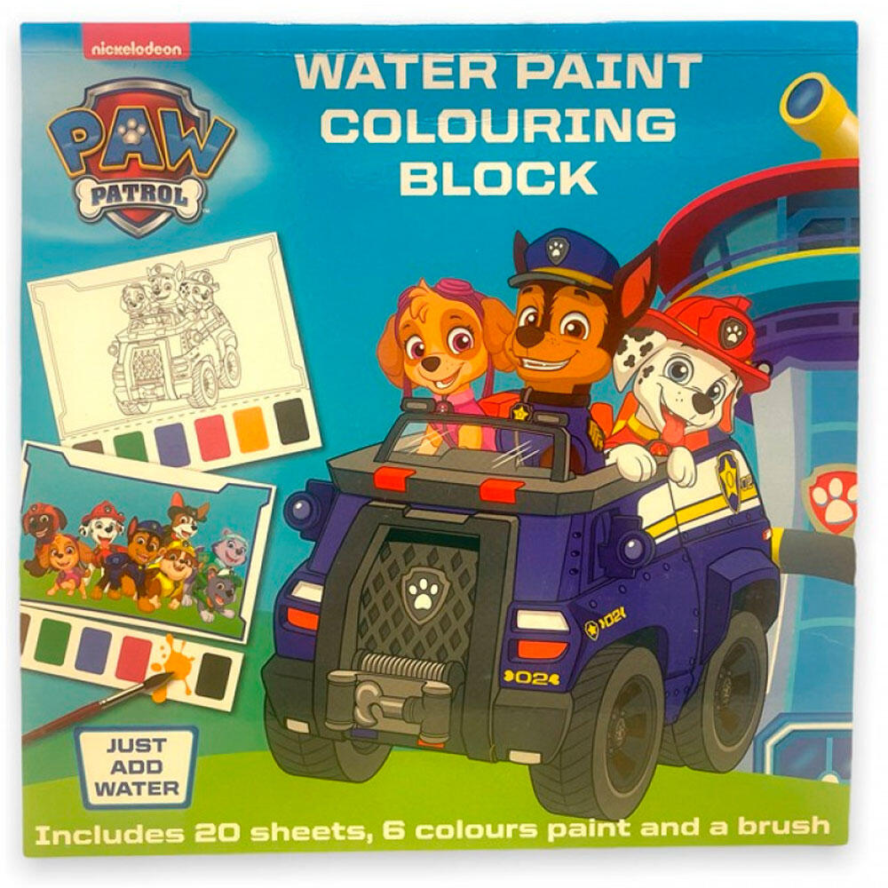 Paw Patrol Watercolor Book 20 cm