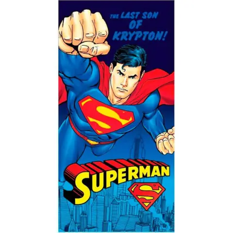 Superman-badehåndklæde-70-x-140-Krypton