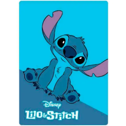 Lilo-og-Stitch-Tæppe-100-x-140-Stitch-blå