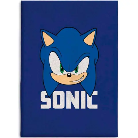 Sonic-the-Hedgehog-tæppe-100-x-140-blå