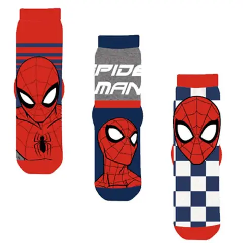 Spiderman-strømper-Hero-3-pak-str.-23-34
