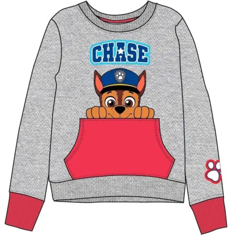 Paw-Patrol-Sweatshirt-Chase-grå