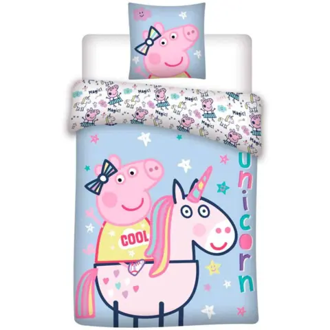 Gurli-Gris-sengetøj-140-x-200-Unicorn