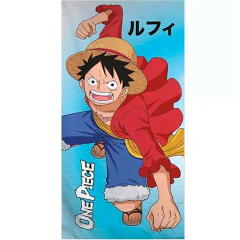 One-Piece-badehåndklæde-70-x-140-Monkey-D.-Luffy