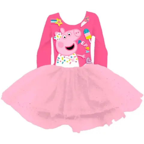 Gurli-Gris-Kjole-ballet-pink-str.-2-6-år.