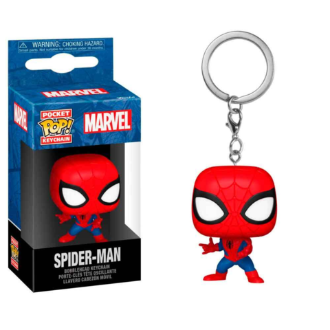 Spiderman-POP-Pocket-Nøglering-Vinyl.