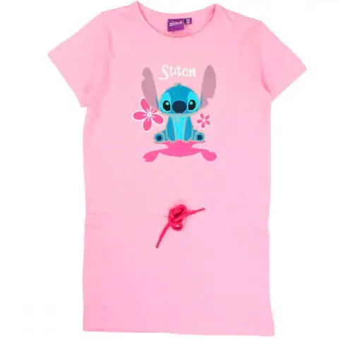 Lilo-og-Stitch-kjole-lyserød-Stitch-3-8-år