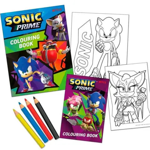 Sonic-Prime-malebøger.