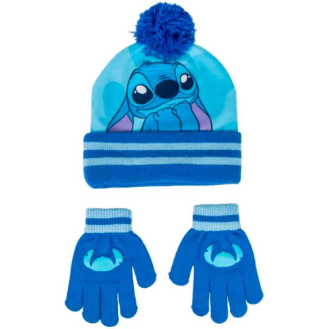 Lilo og Stitch Hue og Vanter Sæt One-Size