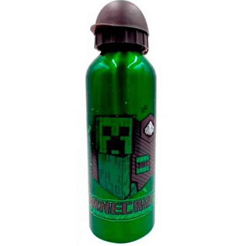 Minecraft-aluminium-drikkedunk-creeper-500ml