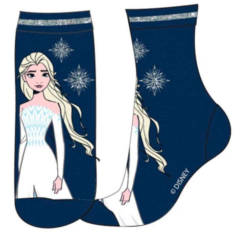 Disney-Frost-strømper-elsa-navy-1-par.