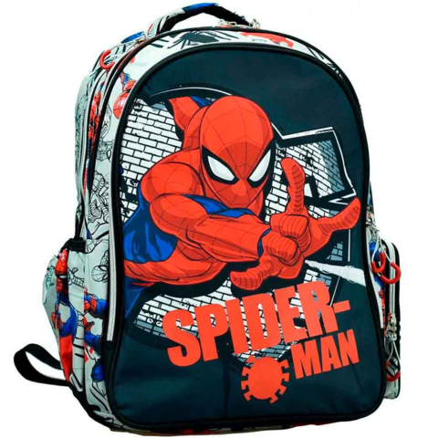 Spiderman-Skoletaske-Rygsæk-43cm