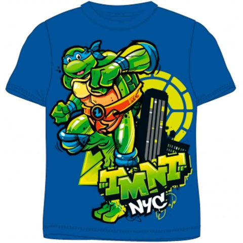 Ninja-Turtles-T-shirt-Kortærmet-Blå-4-9-år-NYC