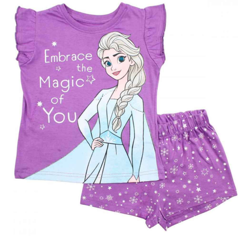 Disney-Frost-pyjamas-kort-lilla-2-8-år