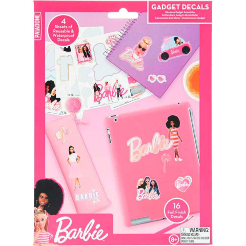 Barbie-Gadgets-vinyl-klistermærker-4-ark