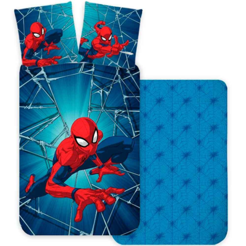 Spiderman-junior-sengetøj