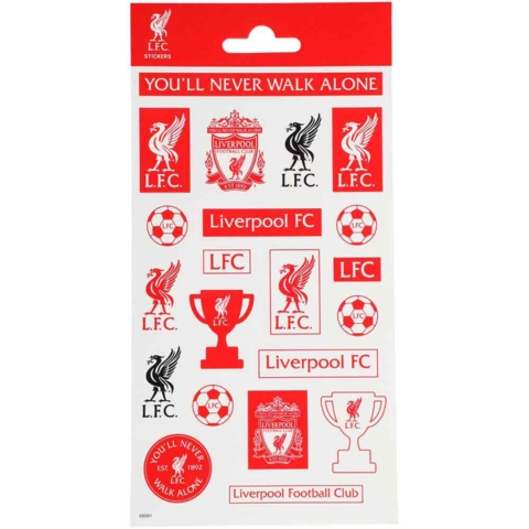 Liverpool-FC-Klistermærker-1-ark-21-unikke-mærker.
