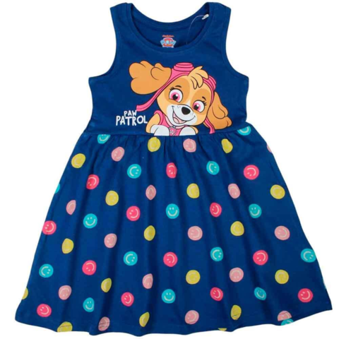 Paw-Patrol-sommerkjole-navy-2-8-år-Skye.