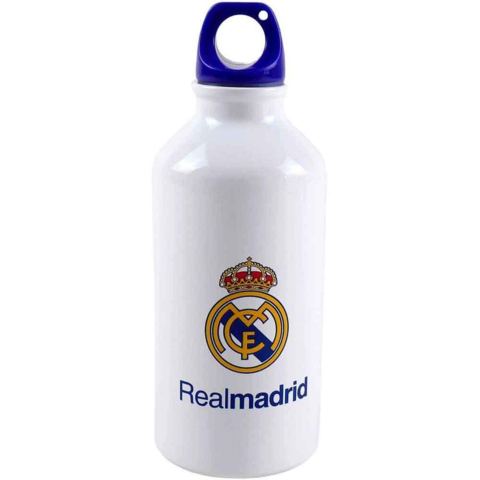 Real-Madrid-drikkedunk-aluminium-400ml-hvid