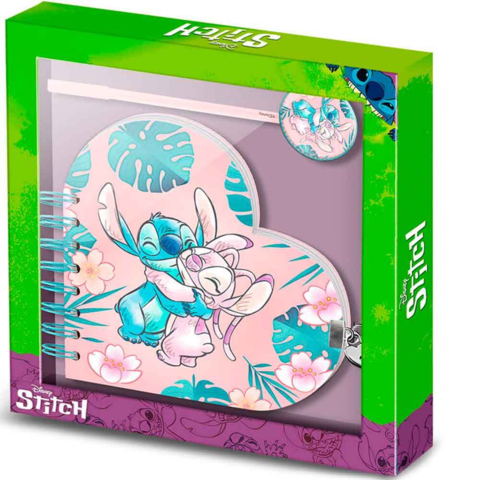 Lilo-og-Stitch-Hjerte-Dagbog-med-lås