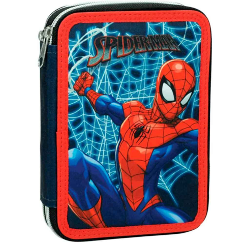 Spiderman-dobbelt-penalhus-med-27-dele