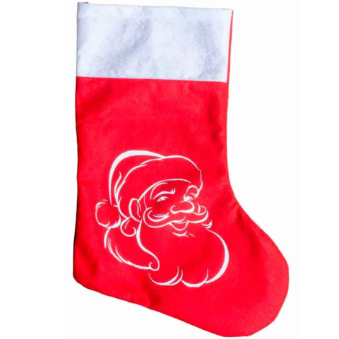 Julesok-med-julemand-motiv-og-ophæng-38-x-25-cm