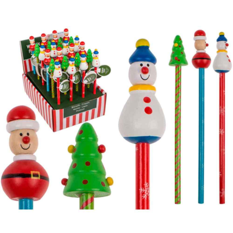 Juleblyant-med-træhue-22-cm-i-3-varianter