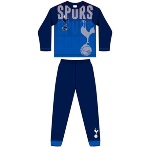 Tottenham-Hotspur-pyjamas-blå-str.-5-12-år