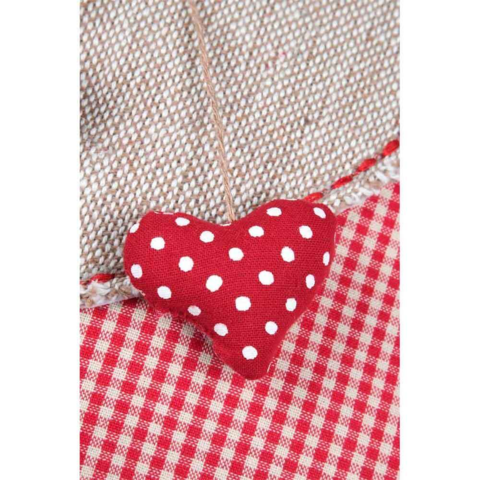 Pyntepude-hjerter-40x40cm