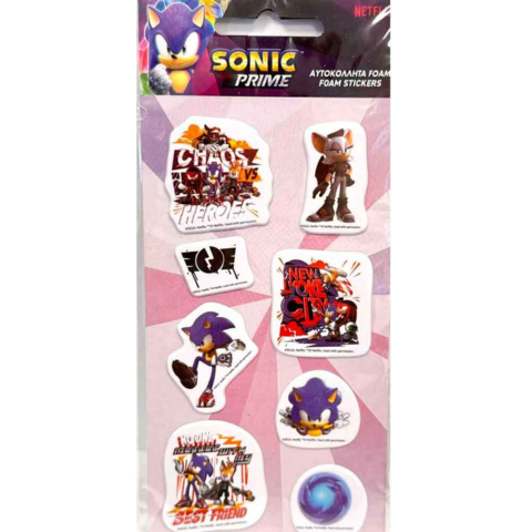 Sonic-The-Hedgehog-Skum-Klistermærker-1-ark