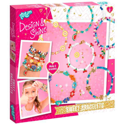 Krea-perlesæt-til-6-armbånd-med-frugter-blomster-hjerter.