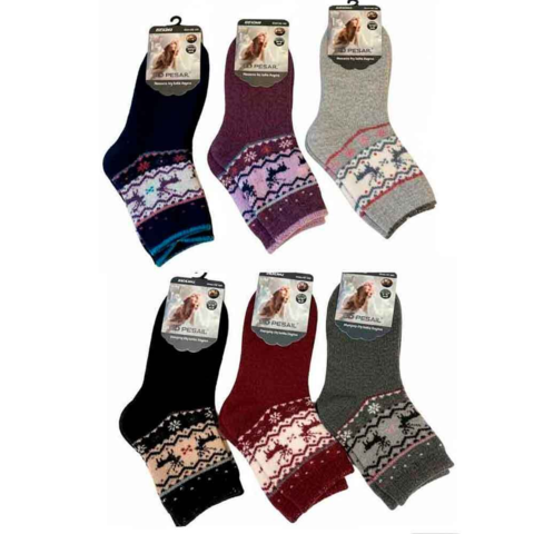 Uld-Strømper-Angora-Reindeer-1-stk.