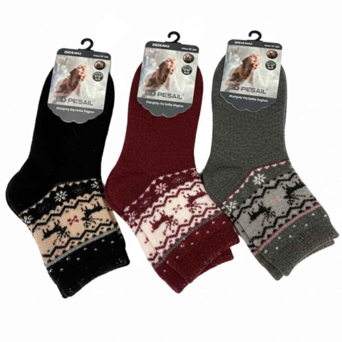 Uld-strømper-med-reindeer-angora