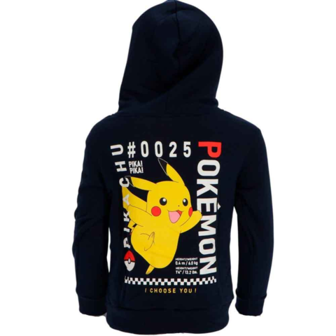 Pokemon-hættetrøje-pikachu-3-8-år.
