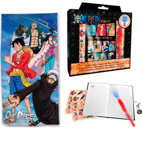 One-Piece-Badehåndklæde-og-Dagbog-med-Magisk-Pen