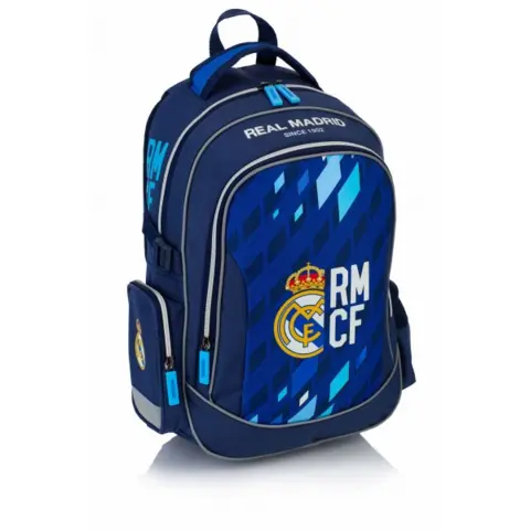 Real Madrid skoletaske - Blå CF premium