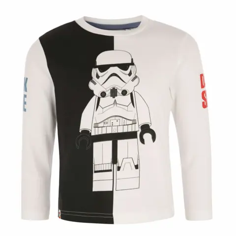LEGO Star Wars T-shirt i hvid
