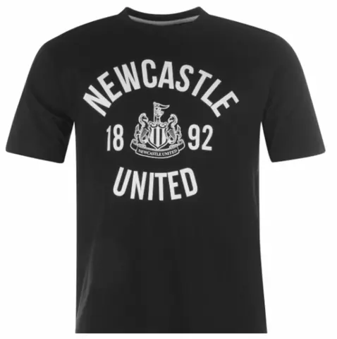 Newcastle United T-shirt Sort