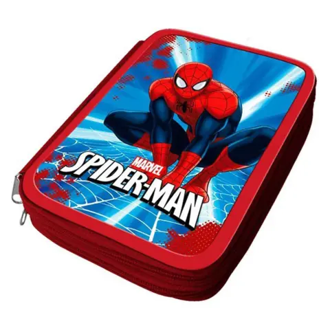 Spiderman - fyldt penalhus rødt