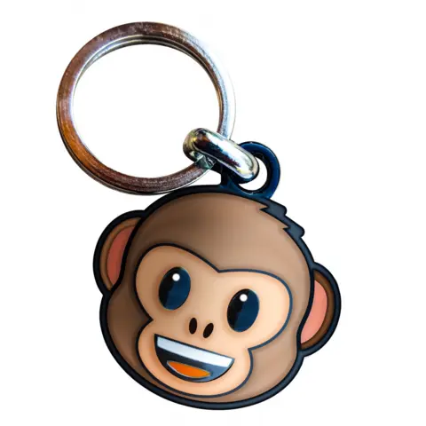 Nøglering Emoji Monkey