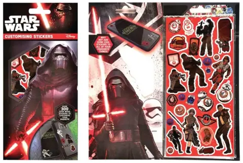 Star Wars Stickers over 300 stk