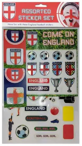 Fodbold stickers med England