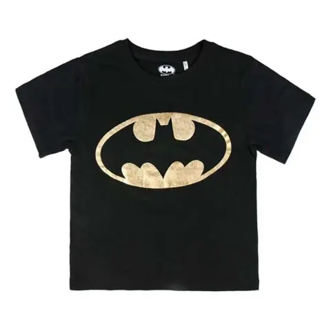 Batman kortærmet t-shirt sort til børn
