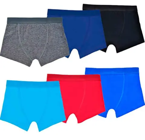 3-pak boxershorts ensfarvet