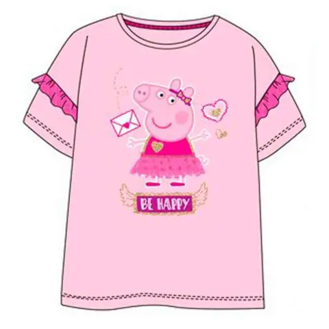 Be Happy T-shirt med Gurli Gris