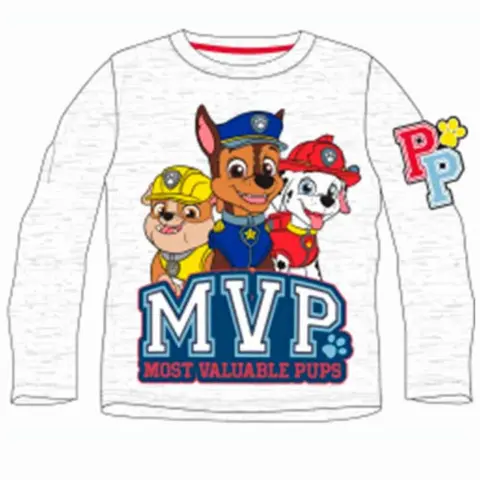Paw Patrol LS t-shirt grå MVP