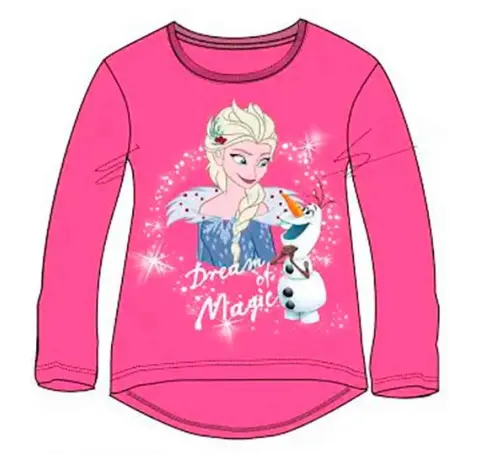 Disney Frost t-shirt med Elsa og Olaf